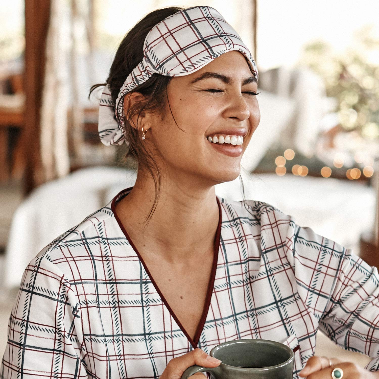 The Cloud 9 Eye Mask & Scrunchie Set - Main