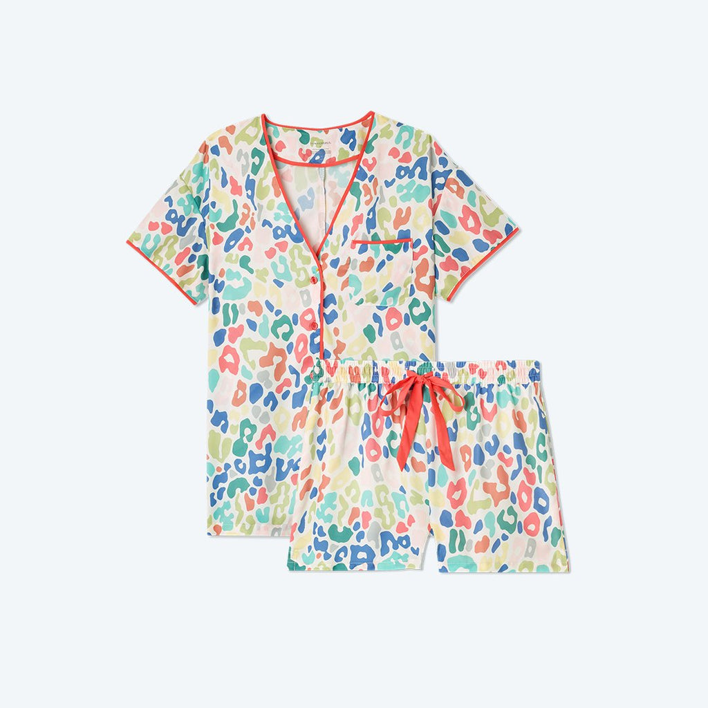 The Cloud 9 Silky PJ Shorts Set - Main