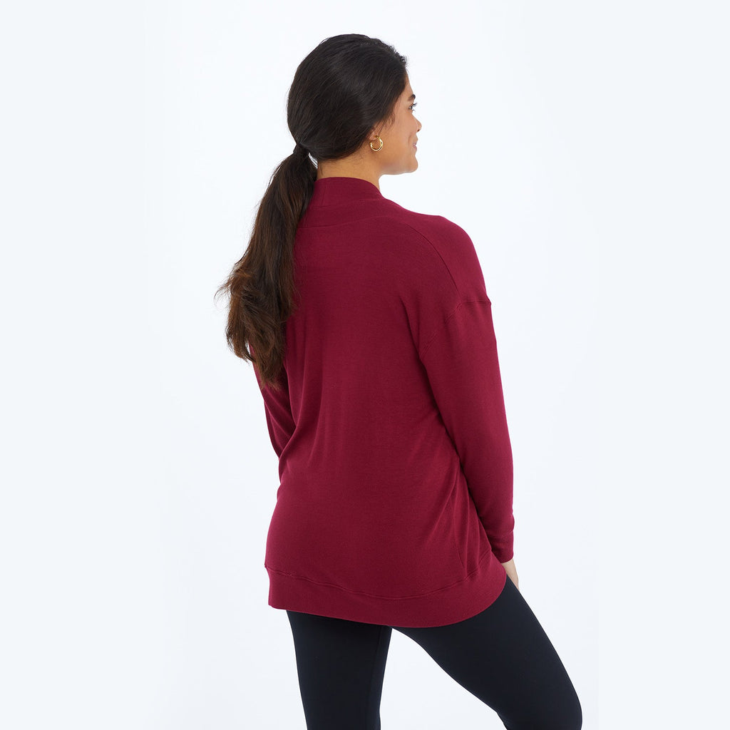 The Softest Ribbed Cardigan - Pinot