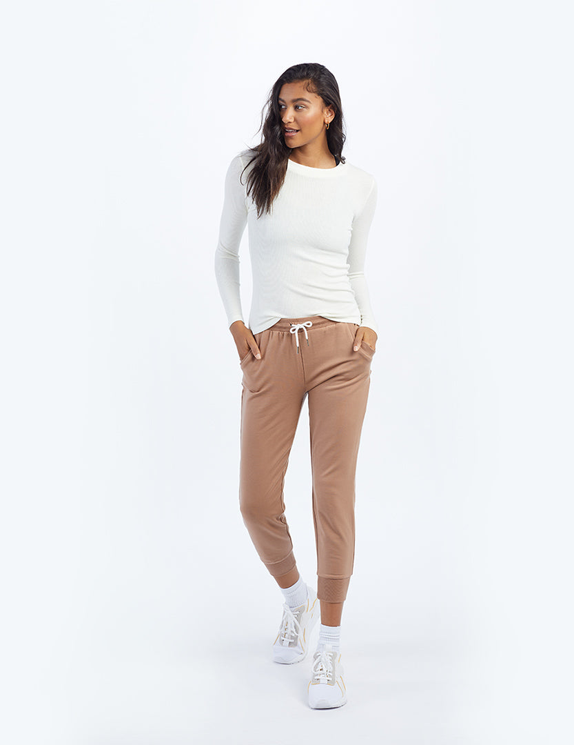 The Softest Ribbed Long Sleeve Crew - Main