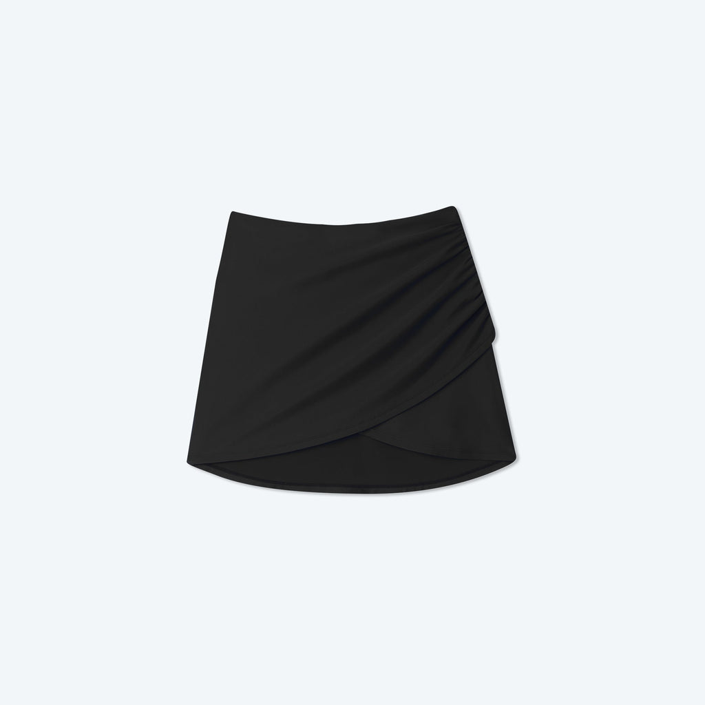 The Ruched Swim Skirt - Sea Urchin