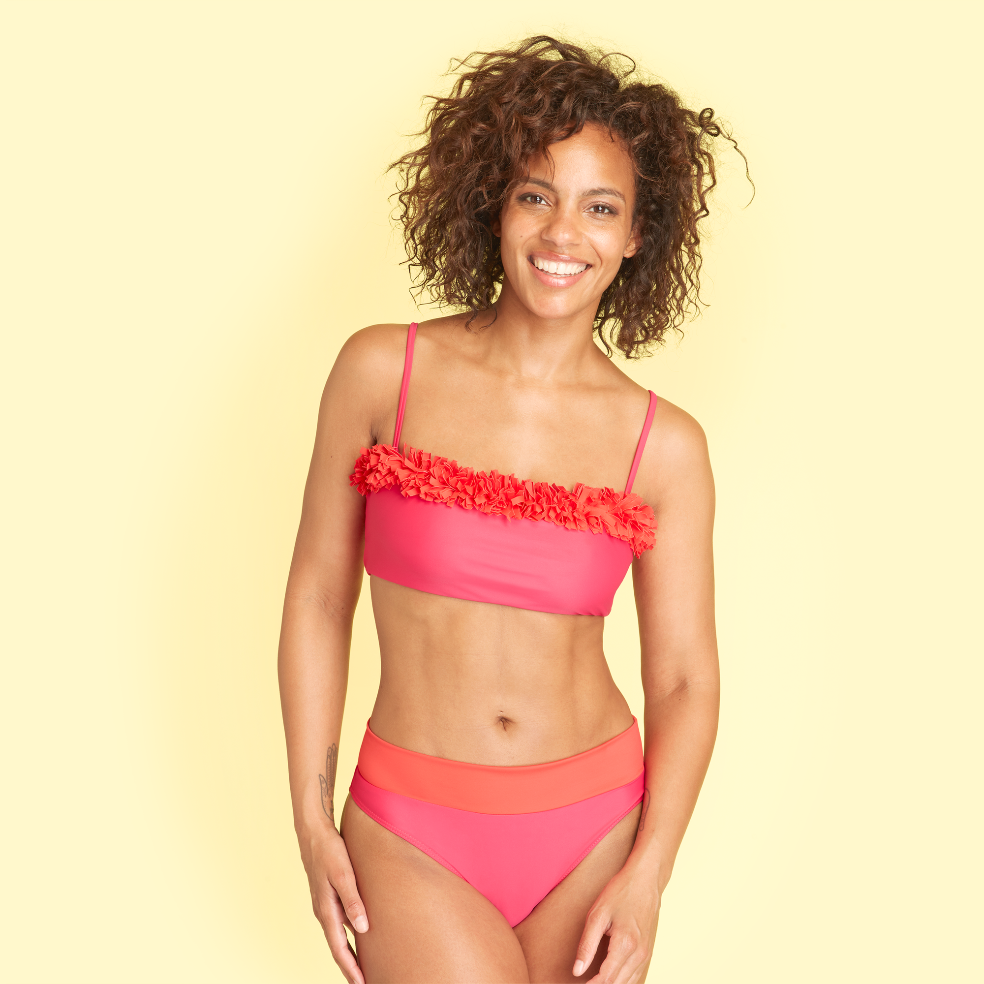 The Confetti Topsail Bikini Top