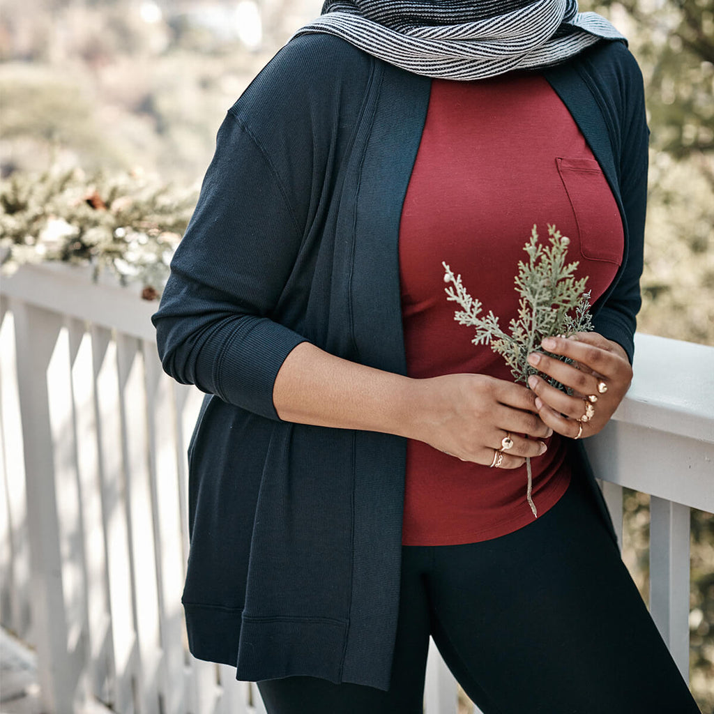 The Softest Ribbed Cardigan - Main