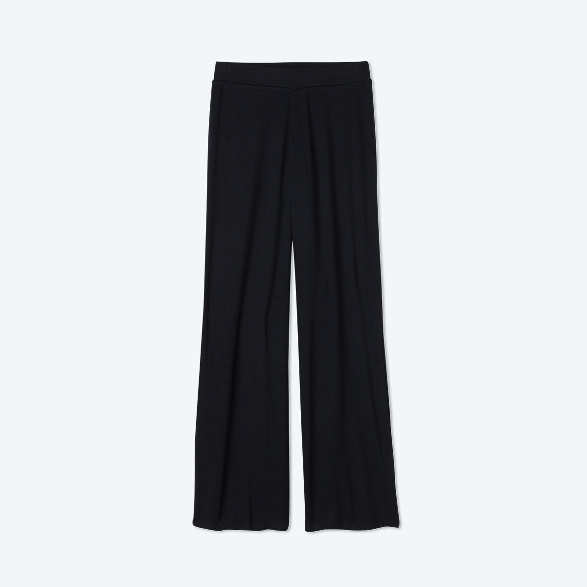 The Softest Ribbed Wide Leg Lounge Pant - Sea Urchin