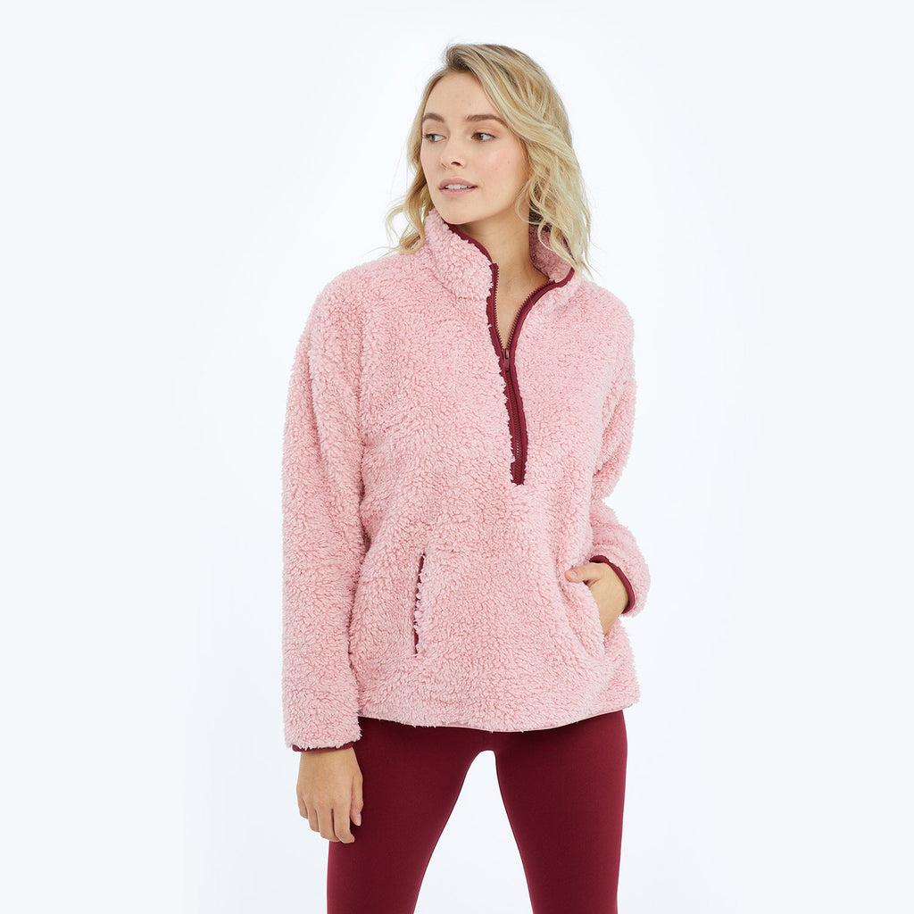 The Cozy High Pile Eco Fleece Half-Zip - Main