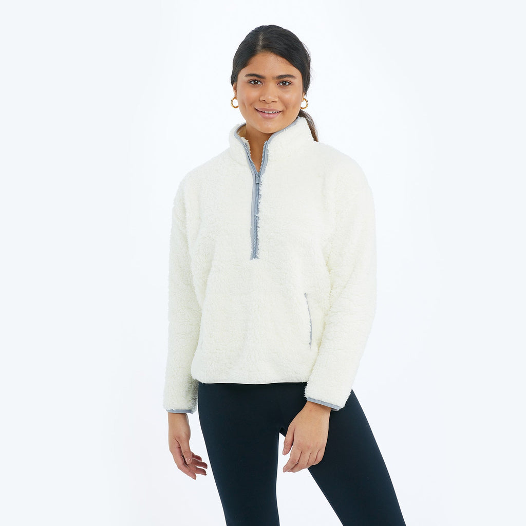 The Cozy High Pile Eco Fleece Half-Zip - Main