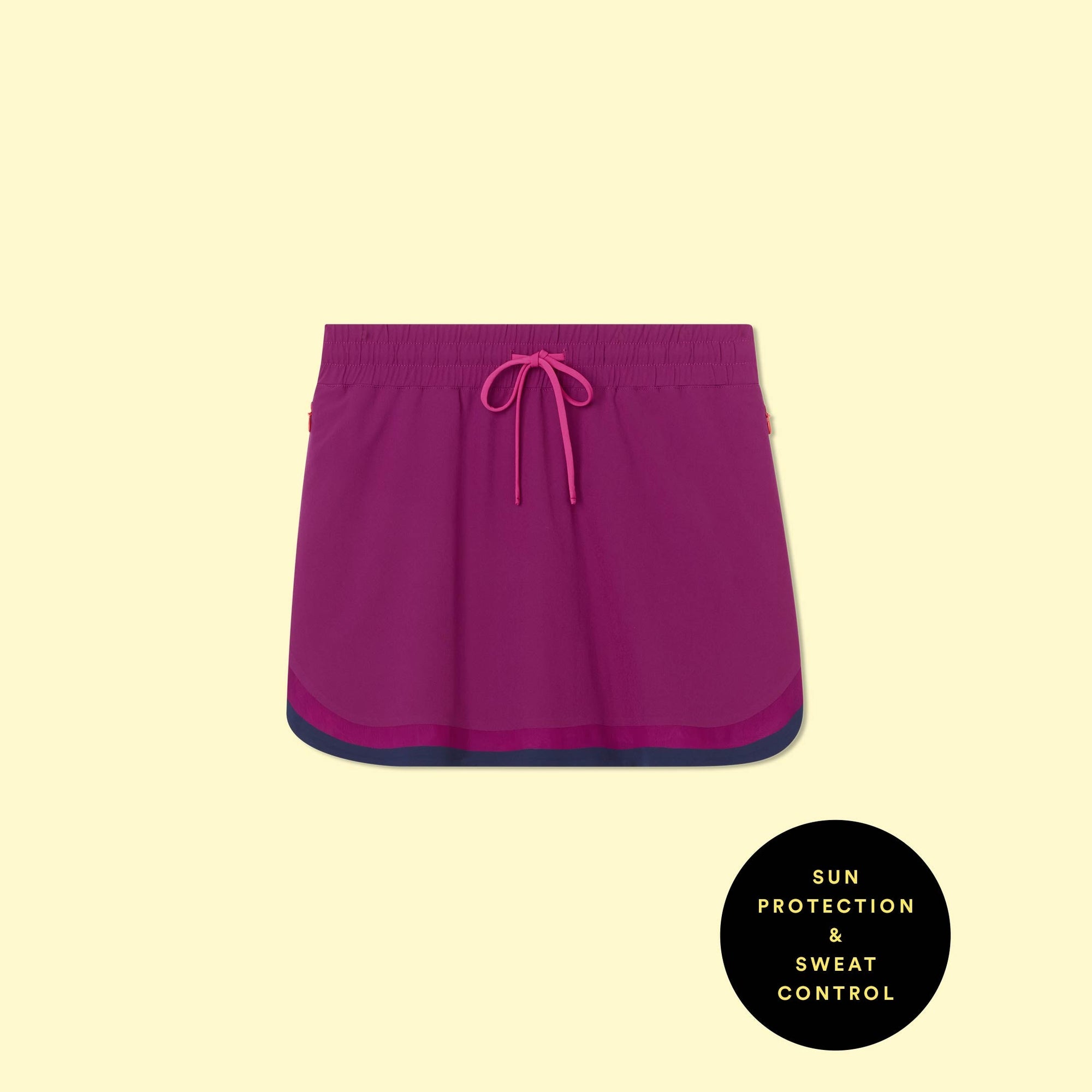 The Beyond the Lounge Chair Skirt Orchid Hibiscus and Atlantic