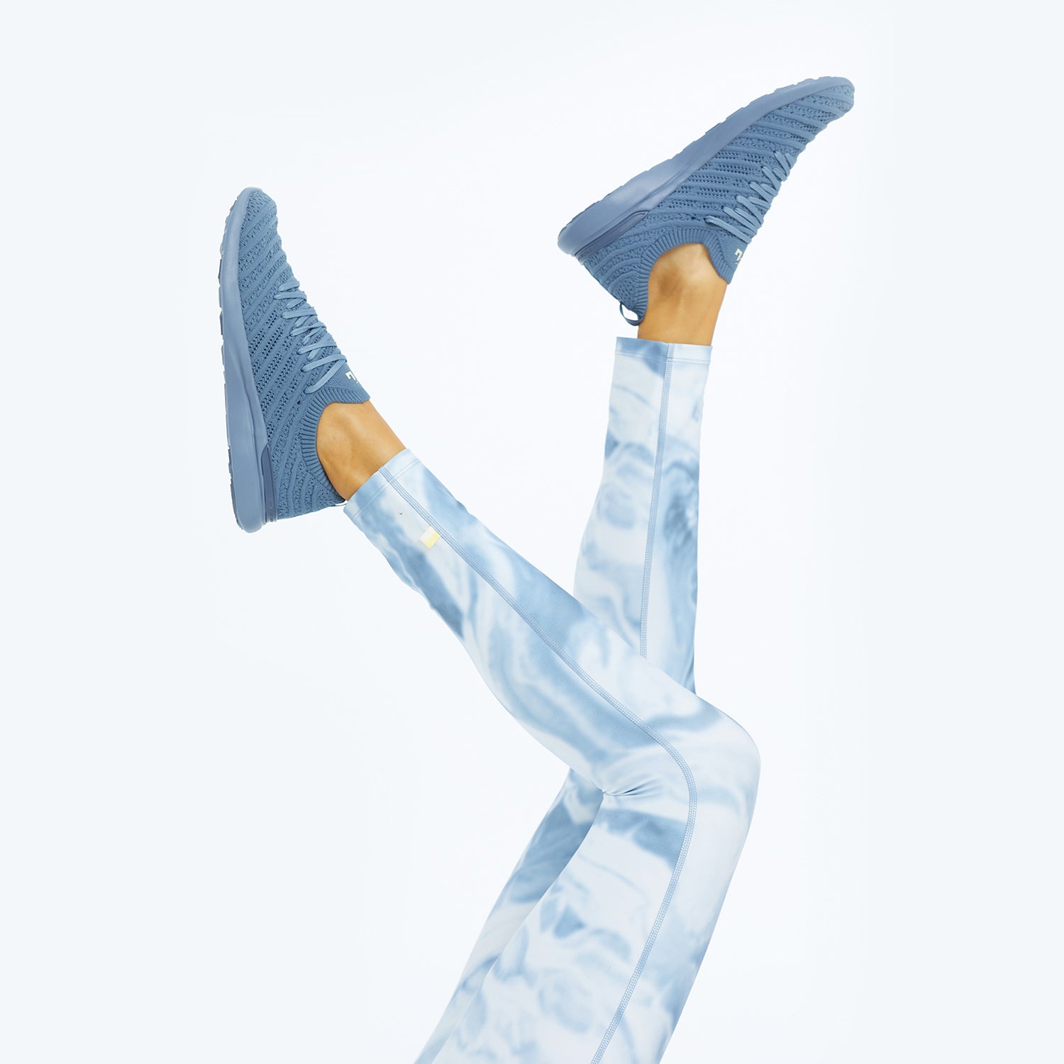 The Do-It-All High Rise 7/ 8 Leggings - Slate Marble