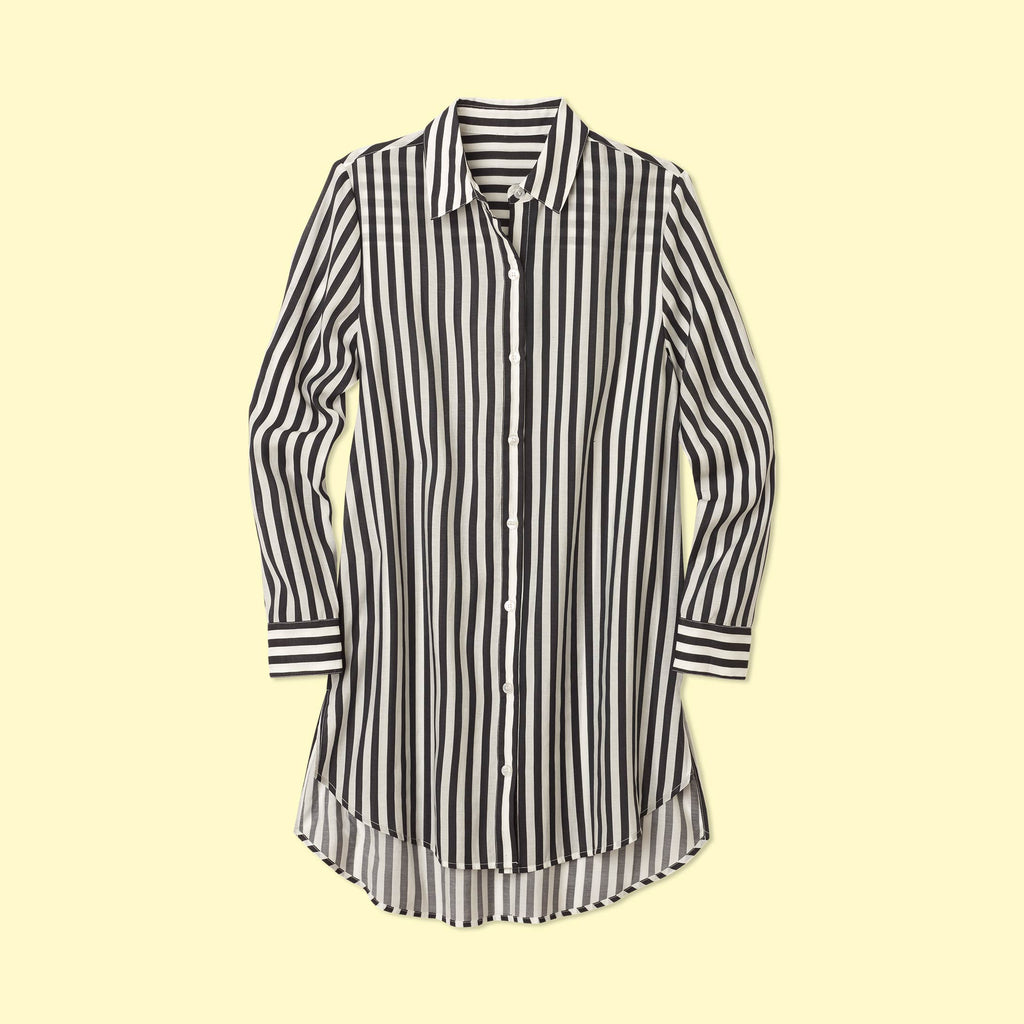 The All Buttoned Up Cover-Up Sea Urchin and White Sand 