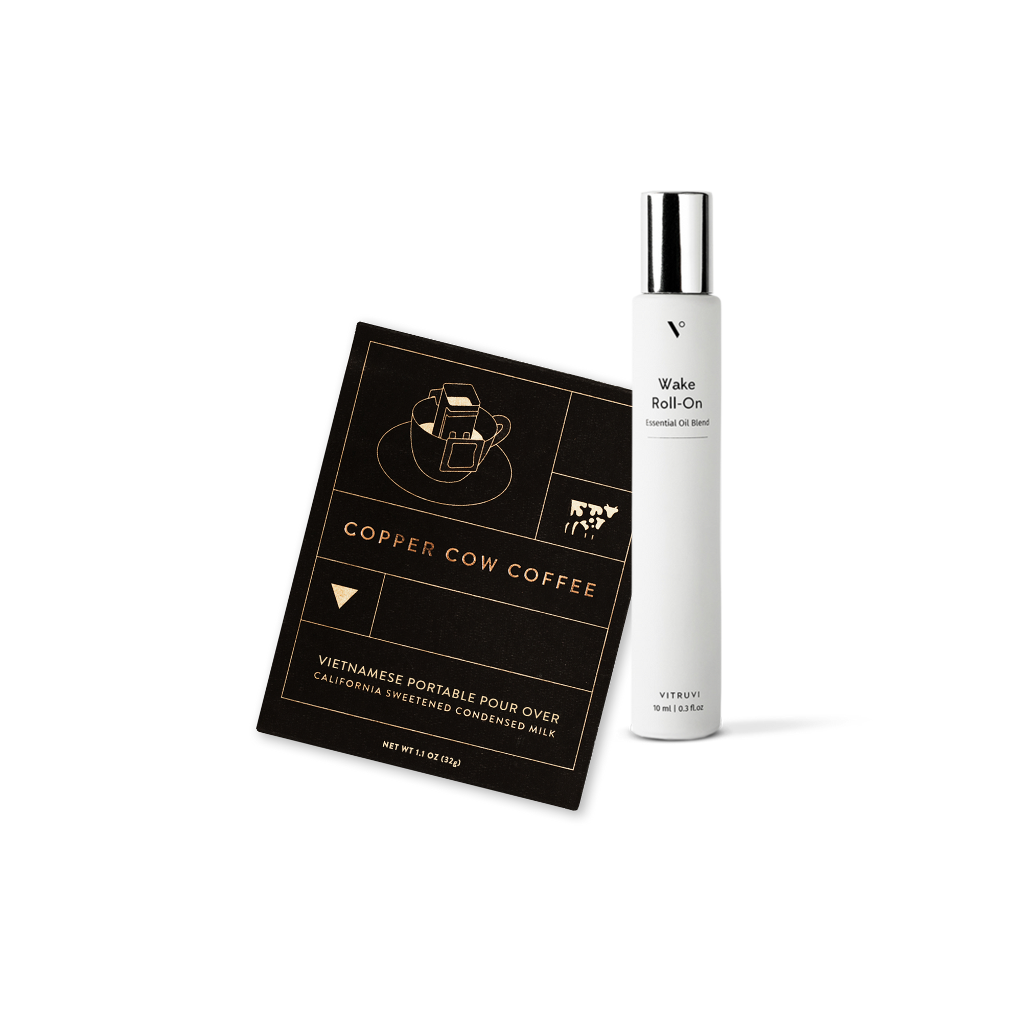 Copper Cow Coffee & Vitruvi Wake Mist
