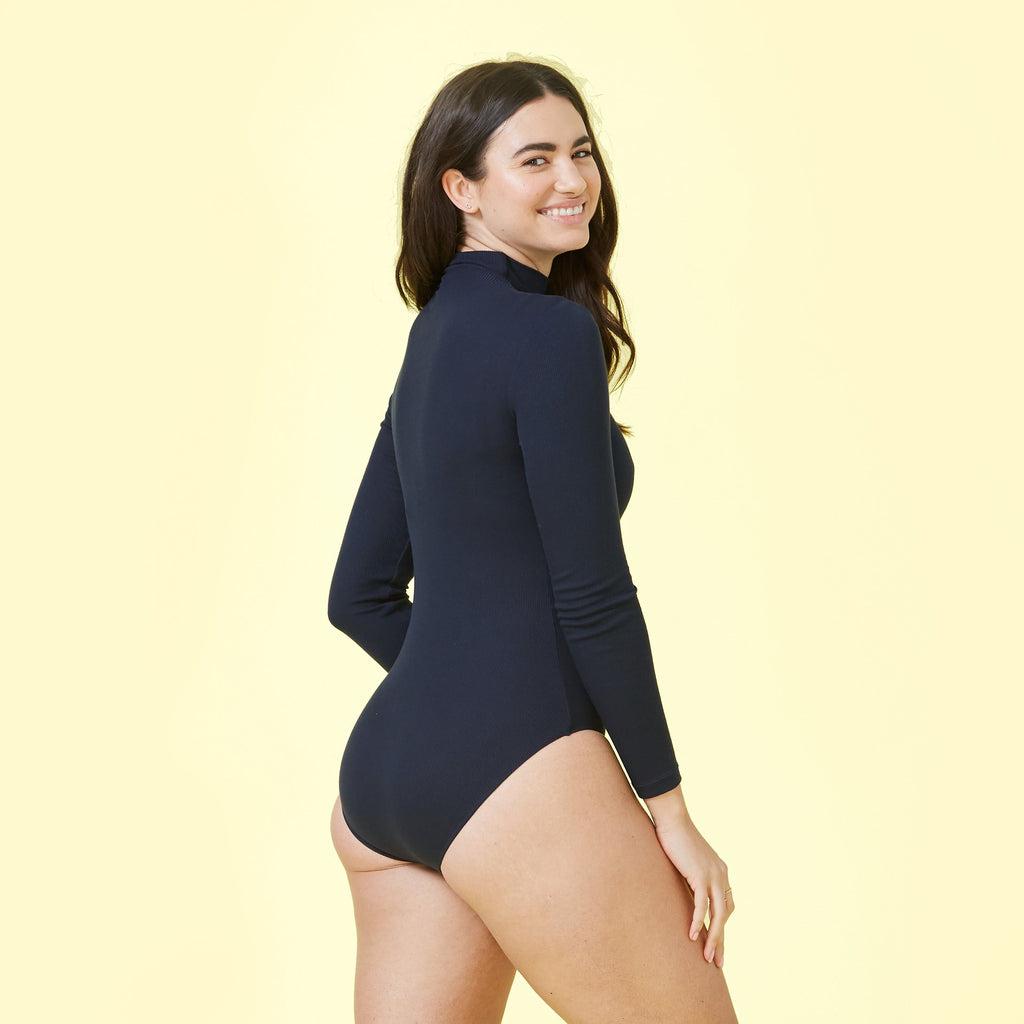 Image of The Long Sleeve Day to Night Bodysuit Ashley