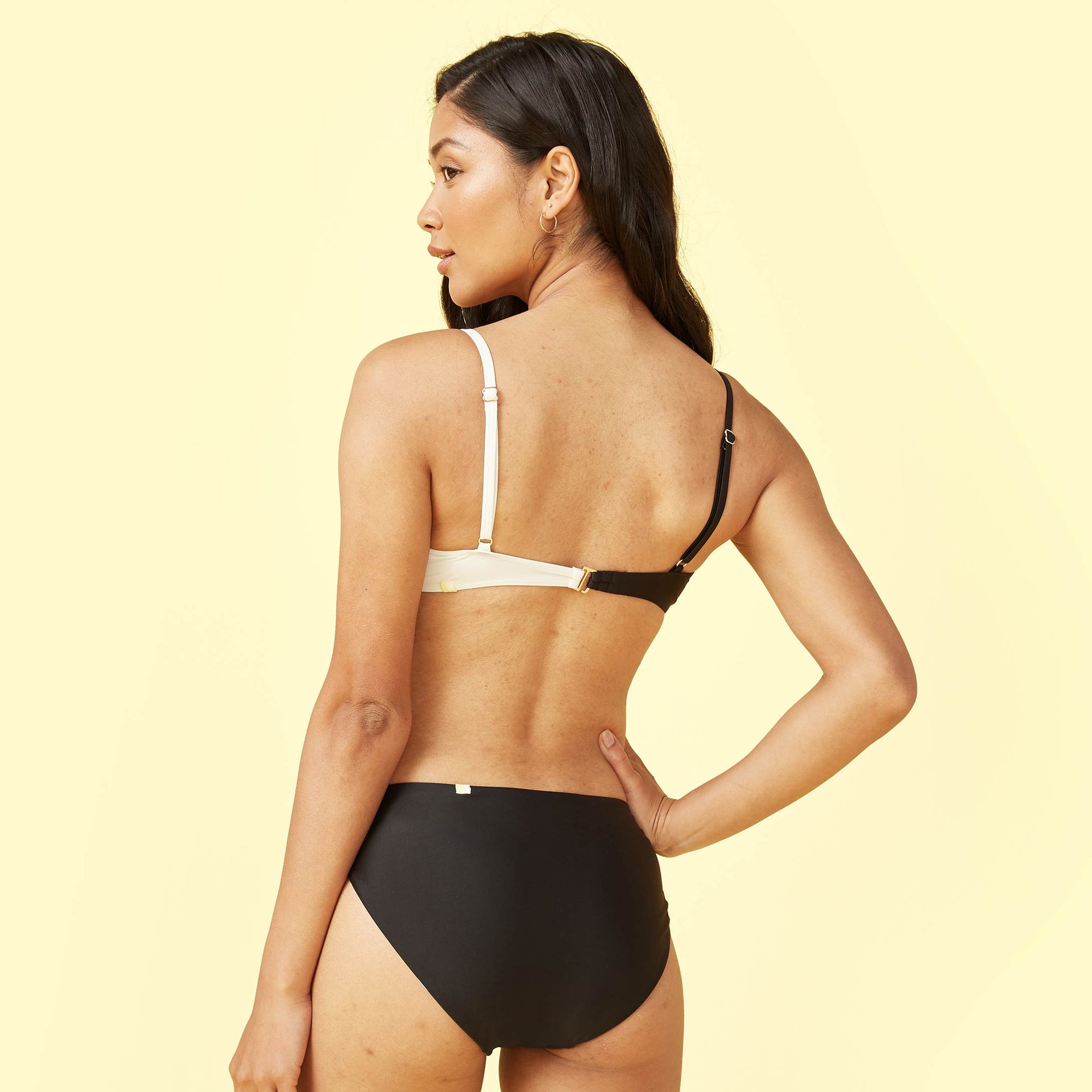 The Marina Bikini Top Sea Urchin and White Sand Krista
