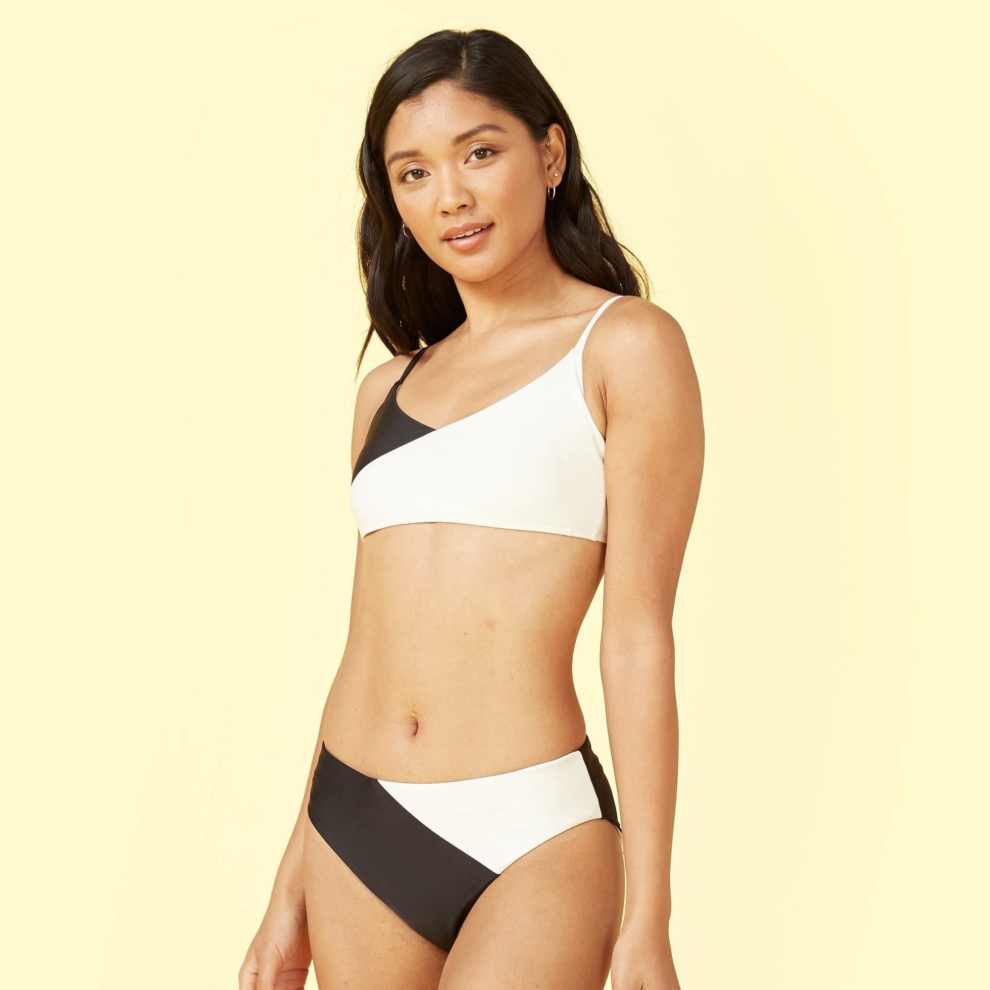 The Marina Bikini Top Sea Urchin and White Sand Krista