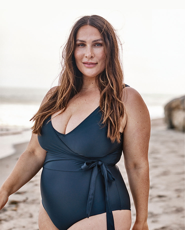 The Perfect Wrap One-Piece - Sea Urchin