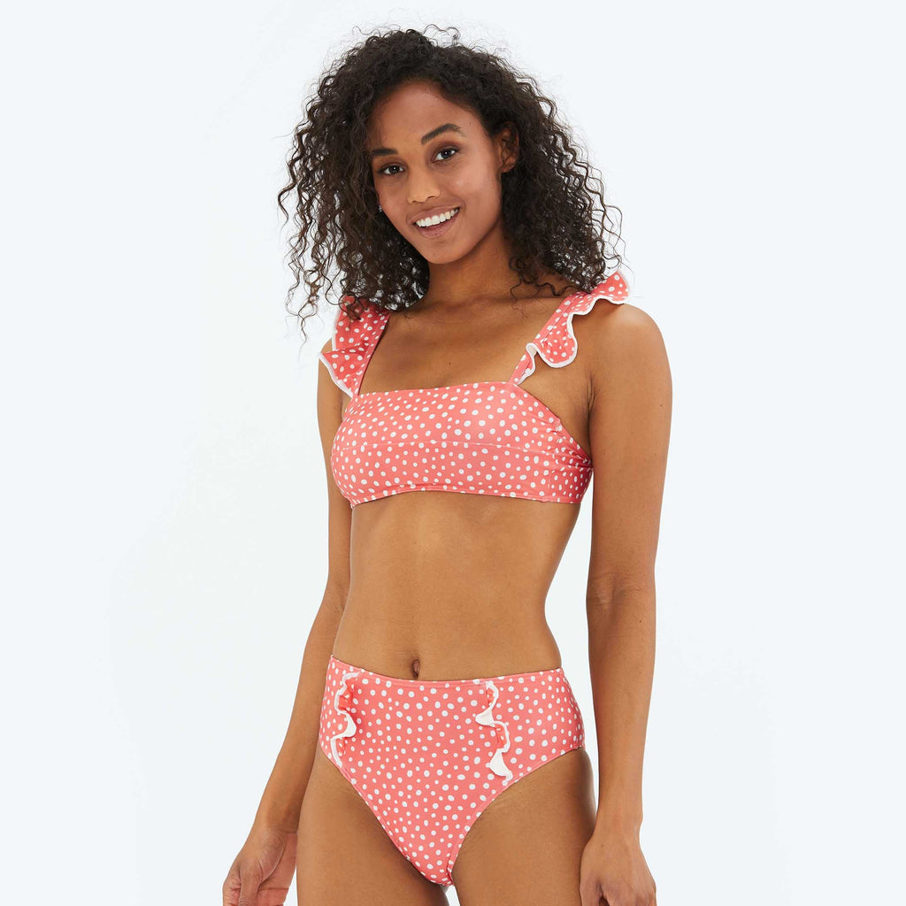 The Ruffle Oasis Bikini Top - Main