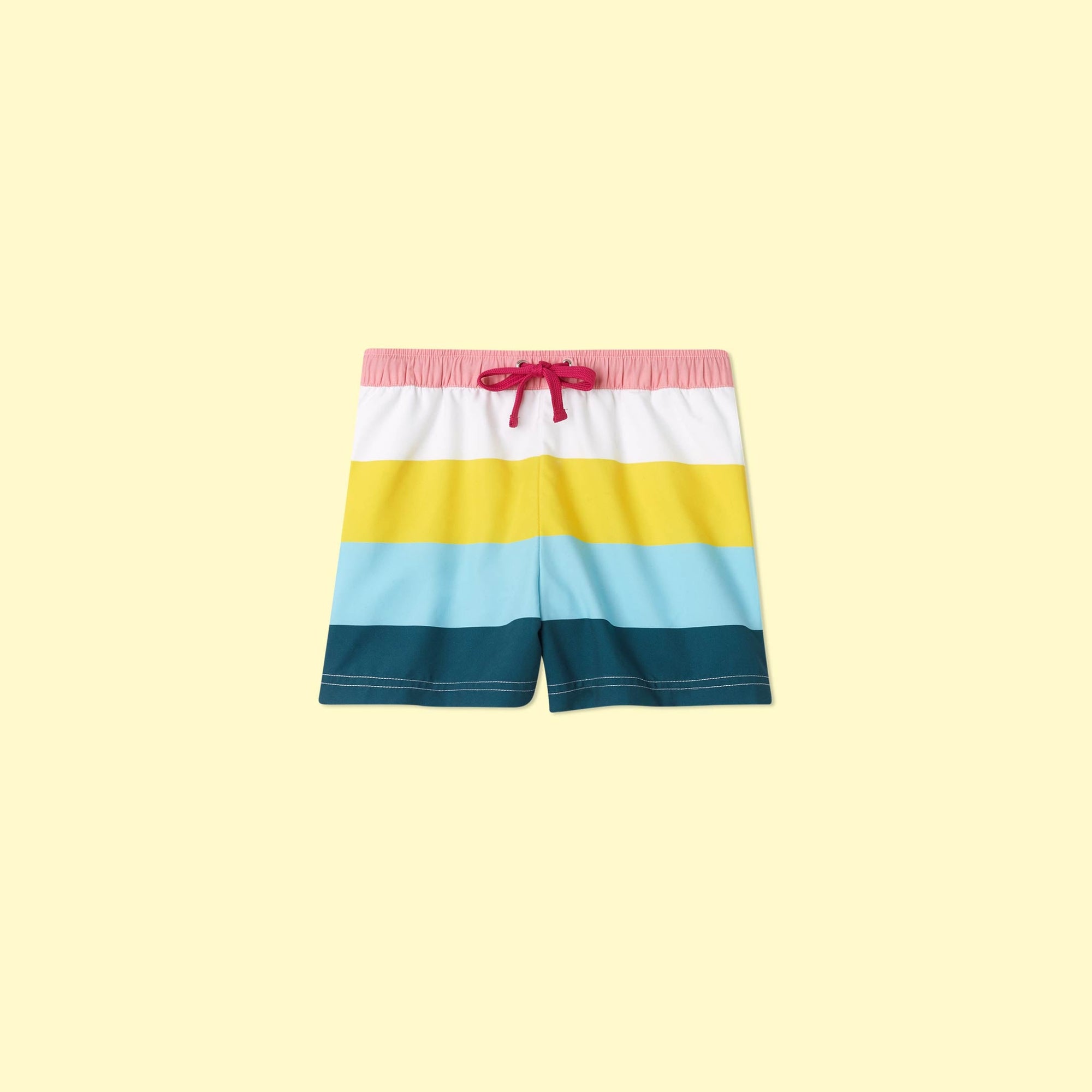 The Boys Multi Stripe Swim Trunk - Main