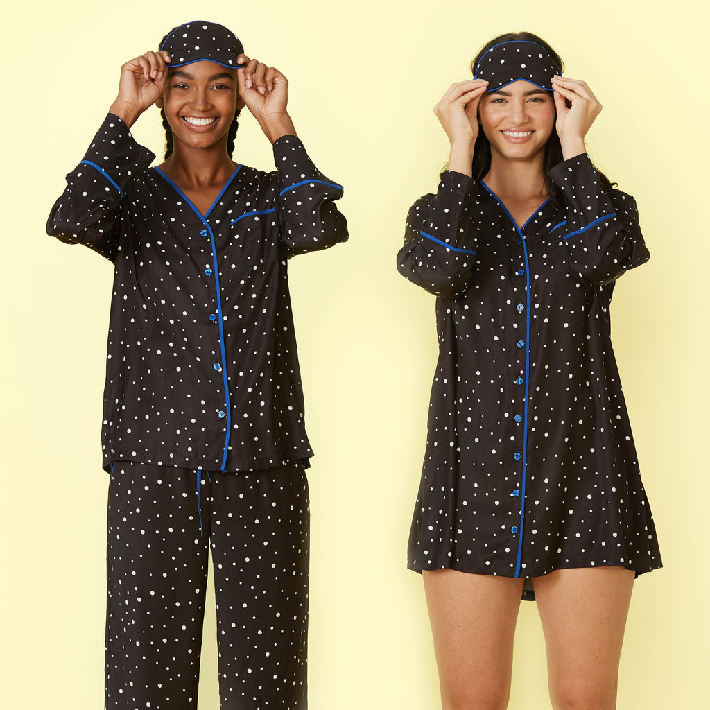 The Cloud 9 Silky Eye Mask - Celestial Dot