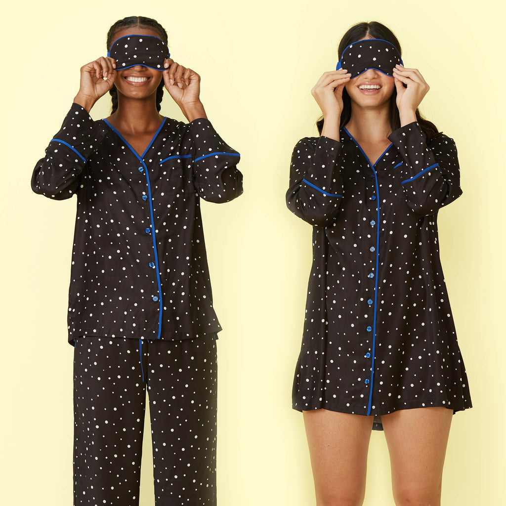 The Cloud 9 Silky Eye Mask - Celestial Dot