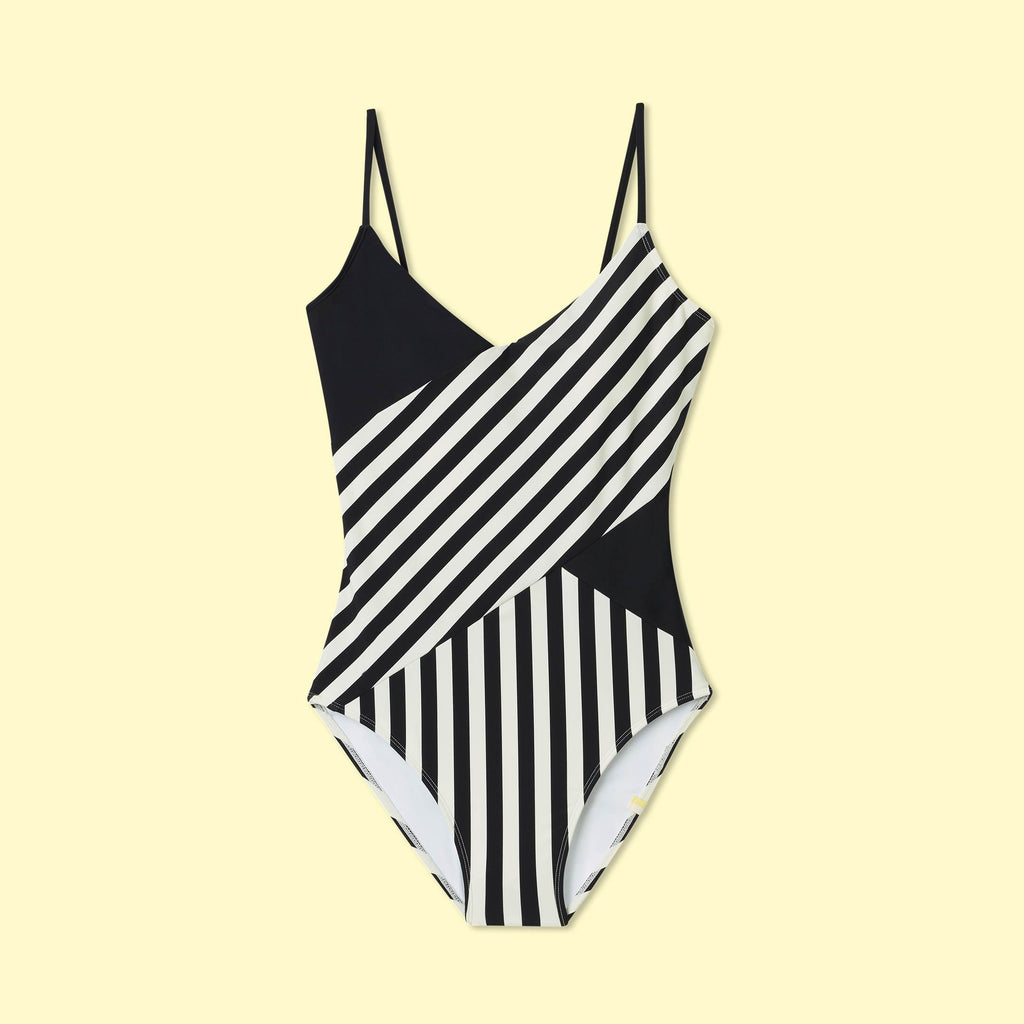 The Marina - Stripe in Sea Urchin & White Sand